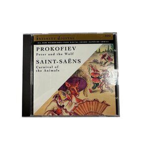 Prokofiev & Saint-Saëns Peter & Wolf Carnival Of Animals CD Sony Music 1994 DDD